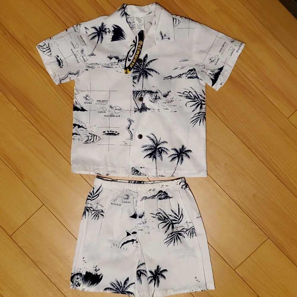 Boys Tiki Aloha Cabana Set